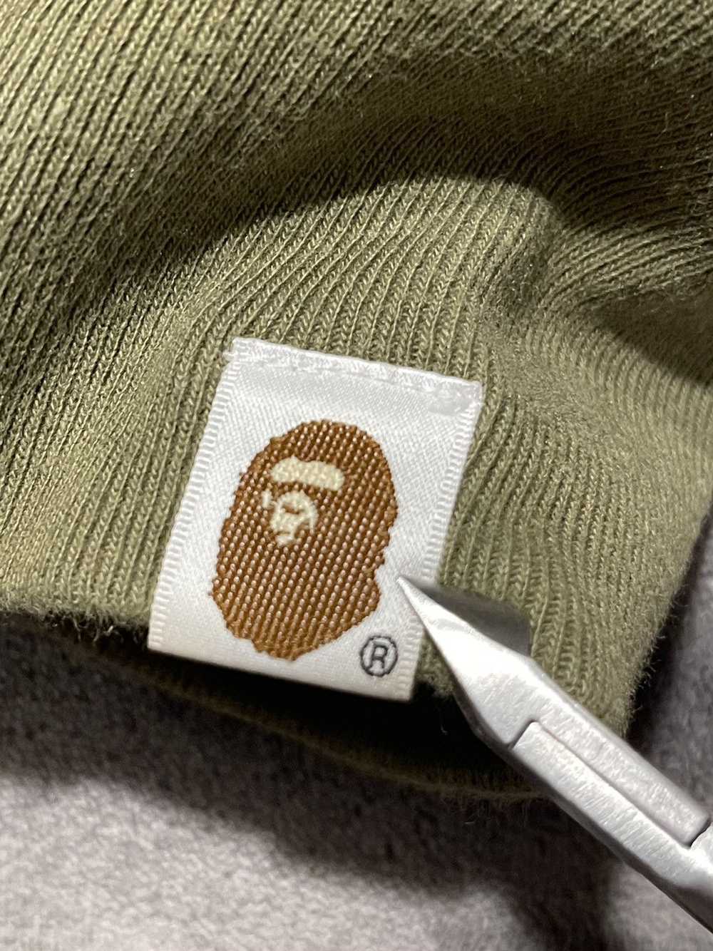 Bape 1st Camo College Pullover Hoodie - image 4