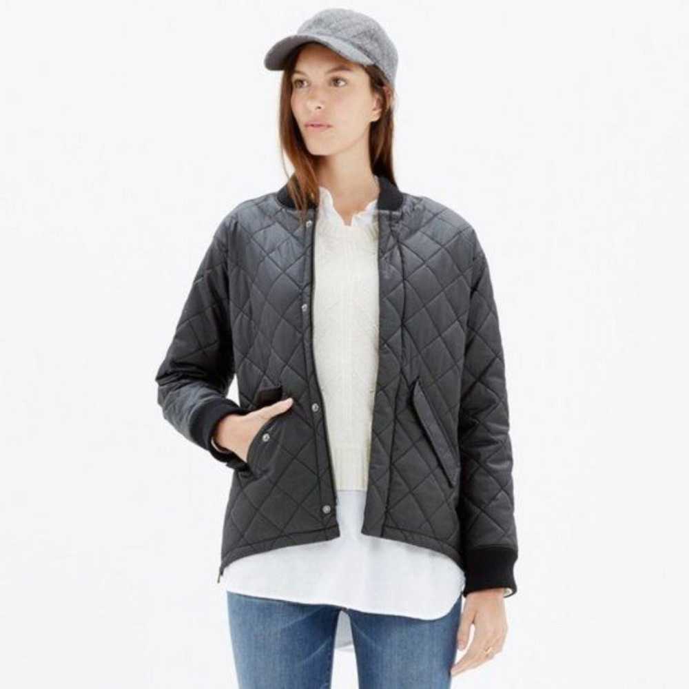 Madewell Quilted Session Bomber Jacket - image 1