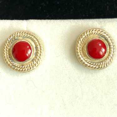 Sterling Silver AIM # Sterling 925 Silver & Red Ag