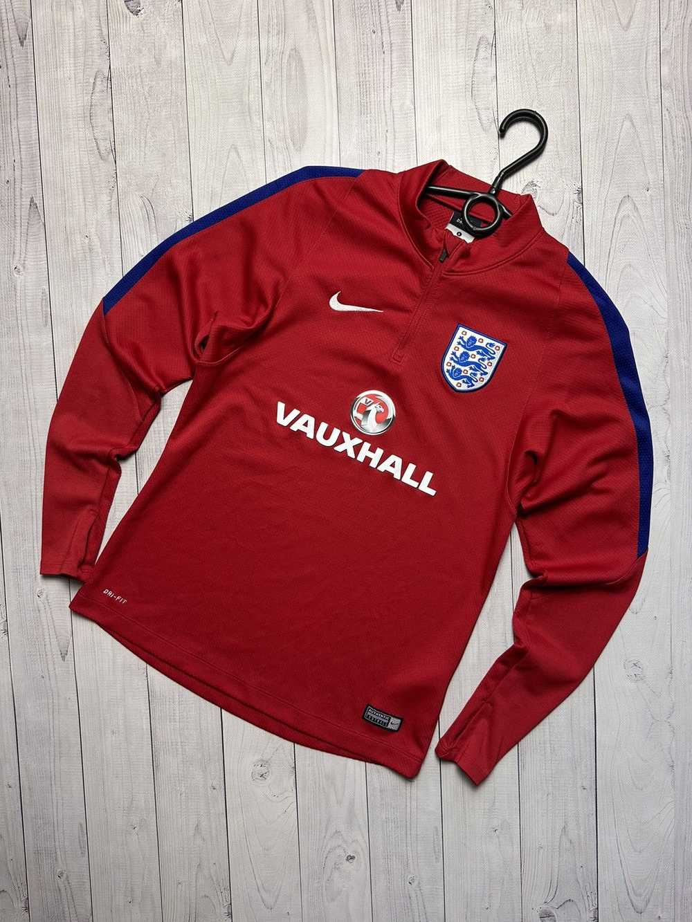 Nike × Soccer Jersey × Vintage Vintage England so… - image 1