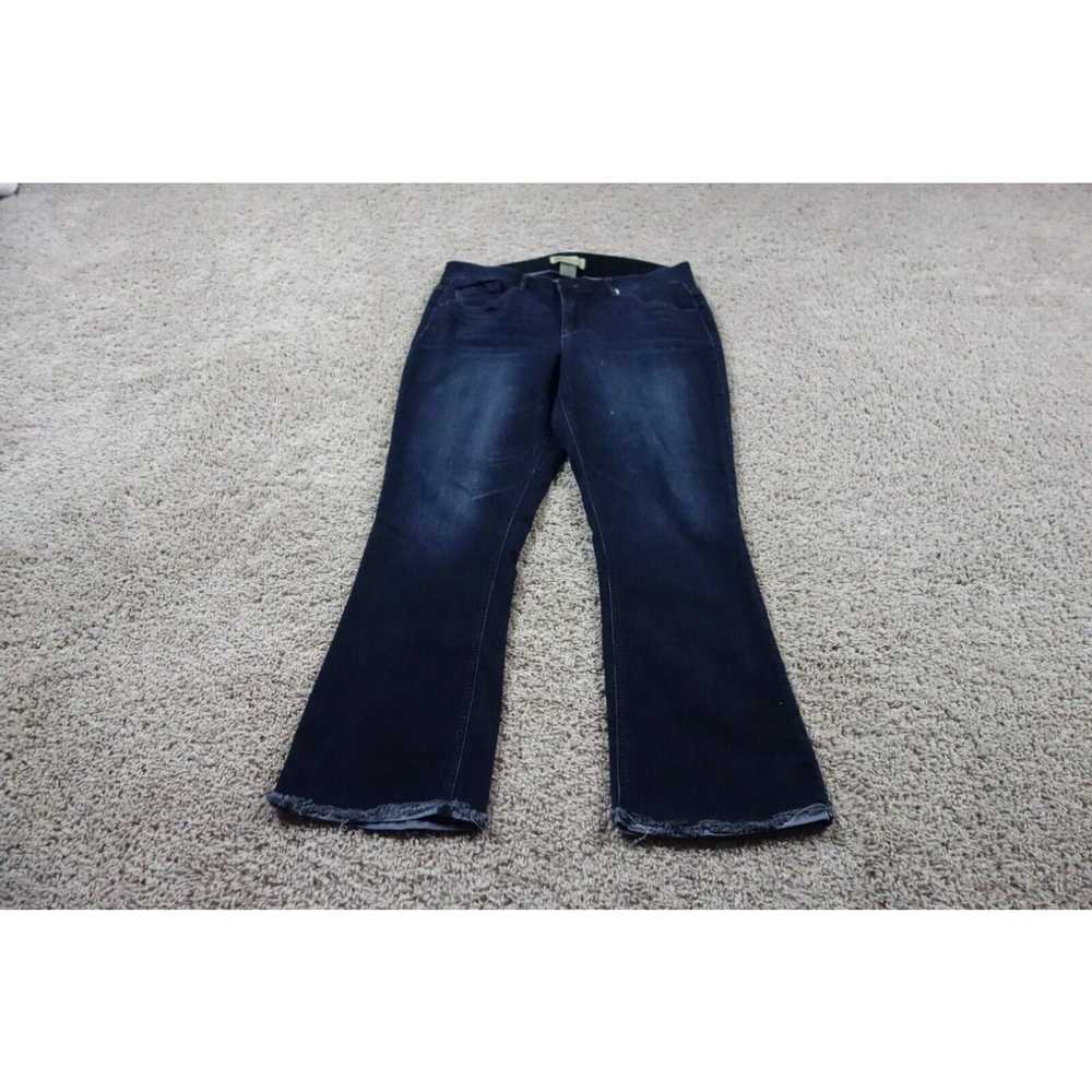 Vintage Democracy Jeans Womens 16W Blue Ab Techno… - image 1