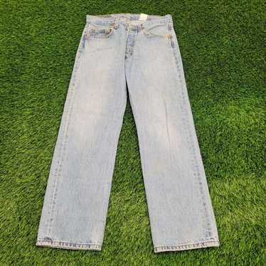 Levi's LEVIS 501 Button-Fly Straight Jeans 32x29 … - image 1