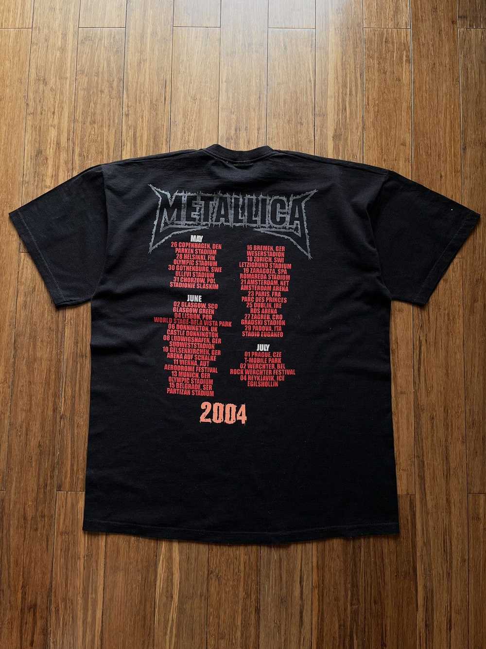 Band Tees × Metallica × Vintage 2004 VINTAGE META… - image 2