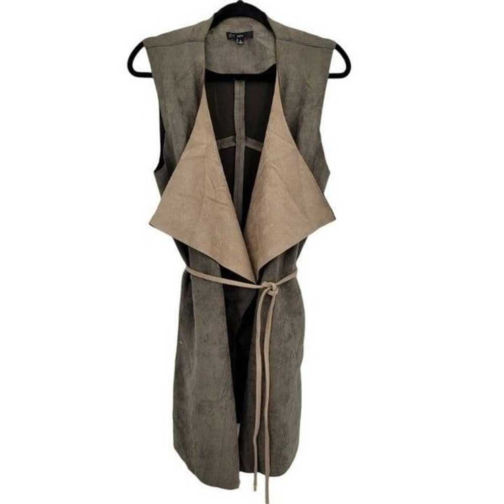 Fate Medieval Peasant Faux Leather Vest Dress Lar… - image 2