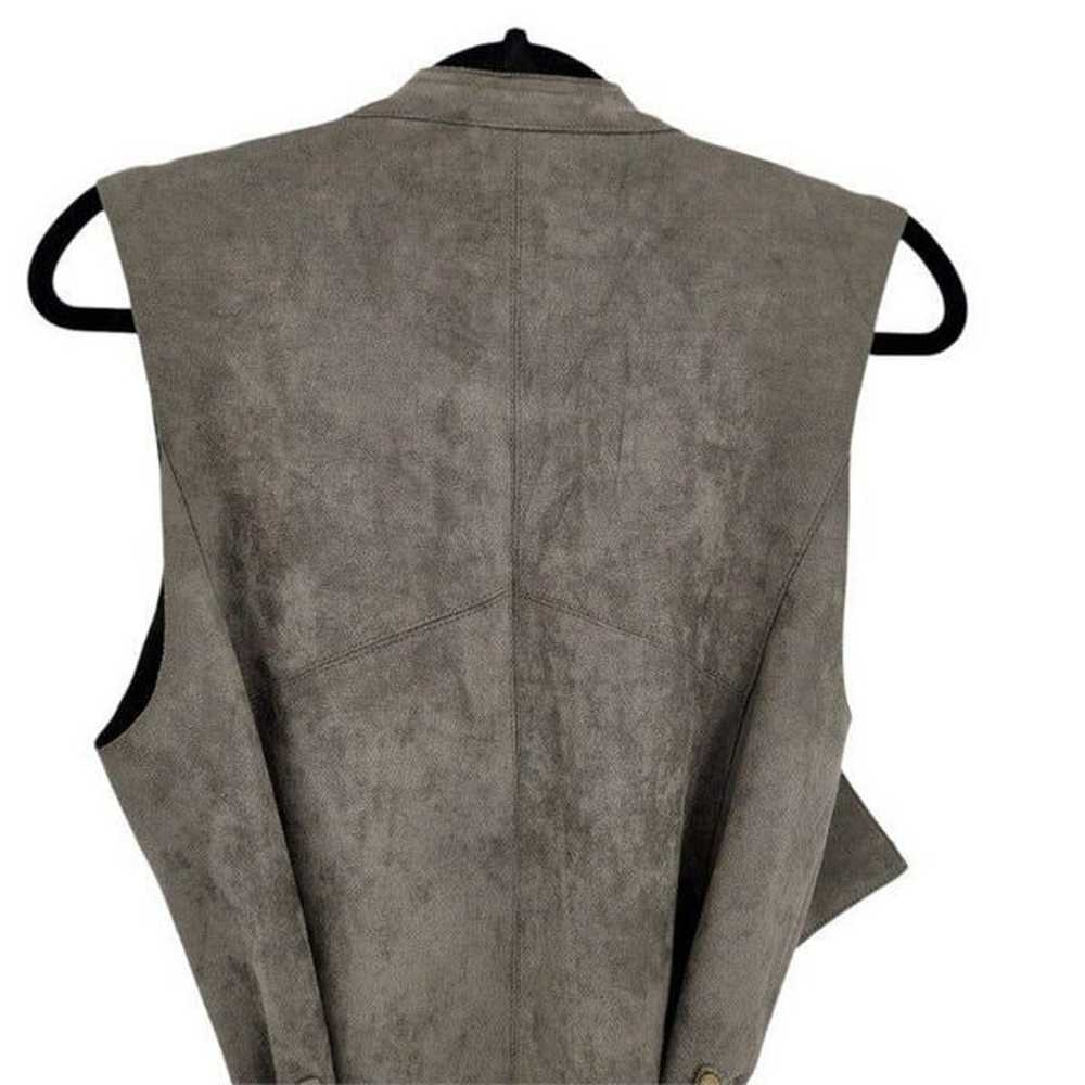 Fate Medieval Peasant Faux Leather Vest Dress Lar… - image 9