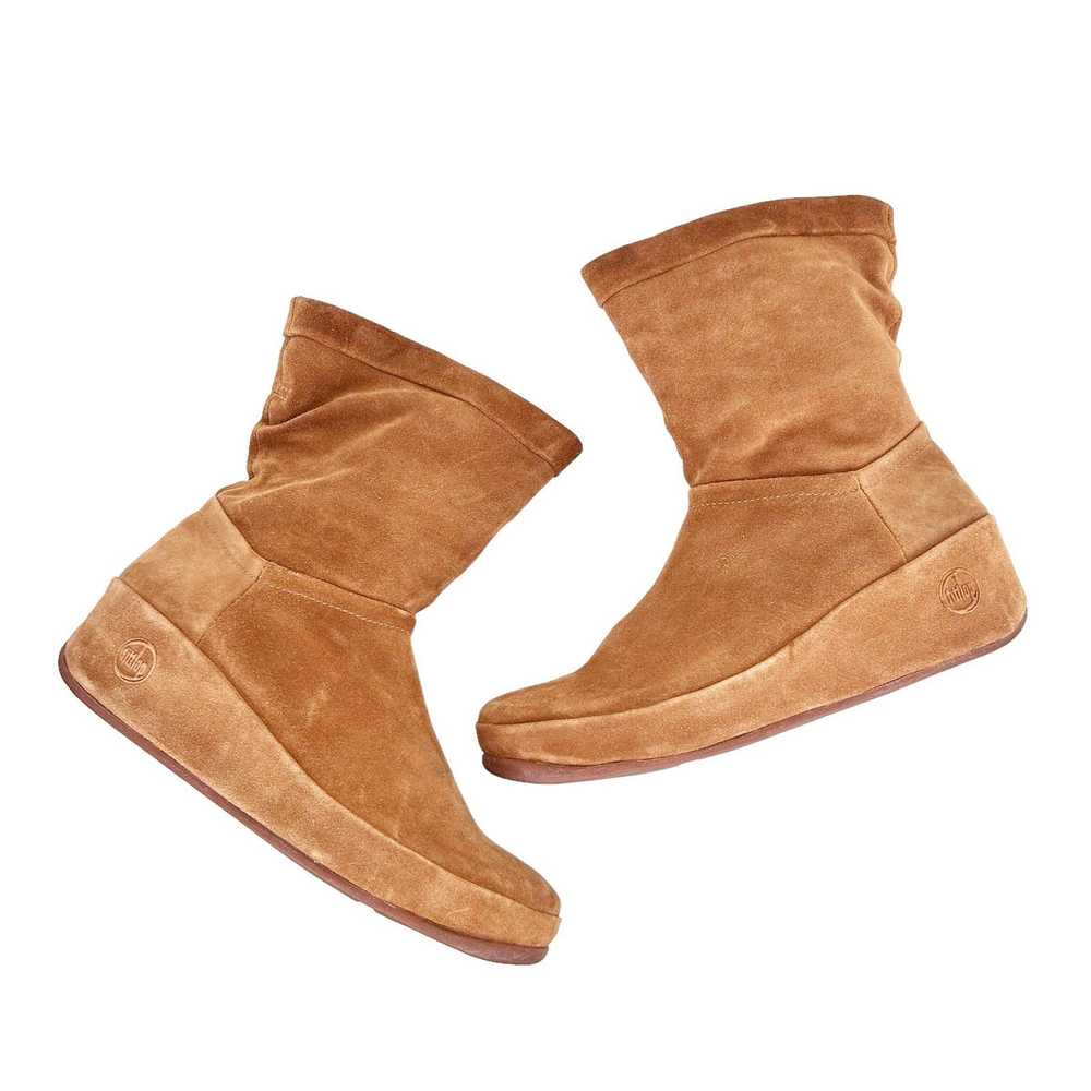 Other FitFlop Tan Suede Boots Sz 9 - image 9
