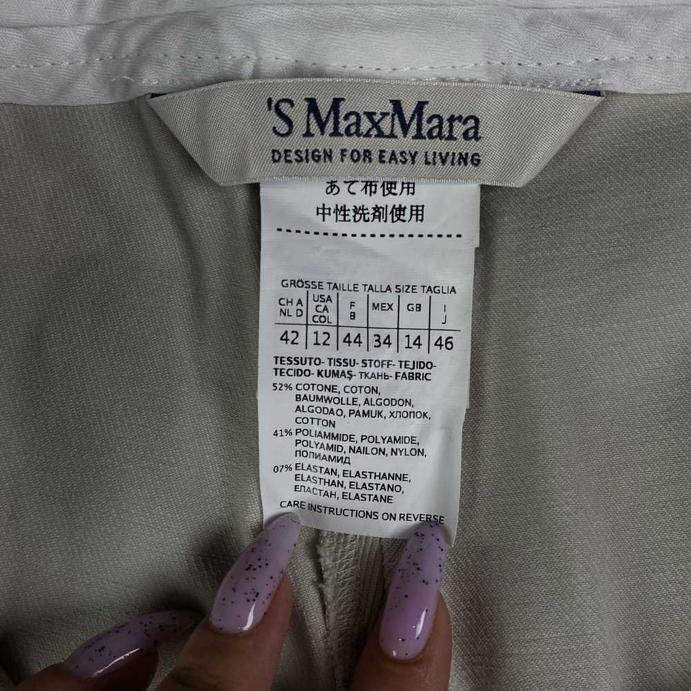 Luxury × Max Mara Womens Classic Pants Max Mara S… - image 5