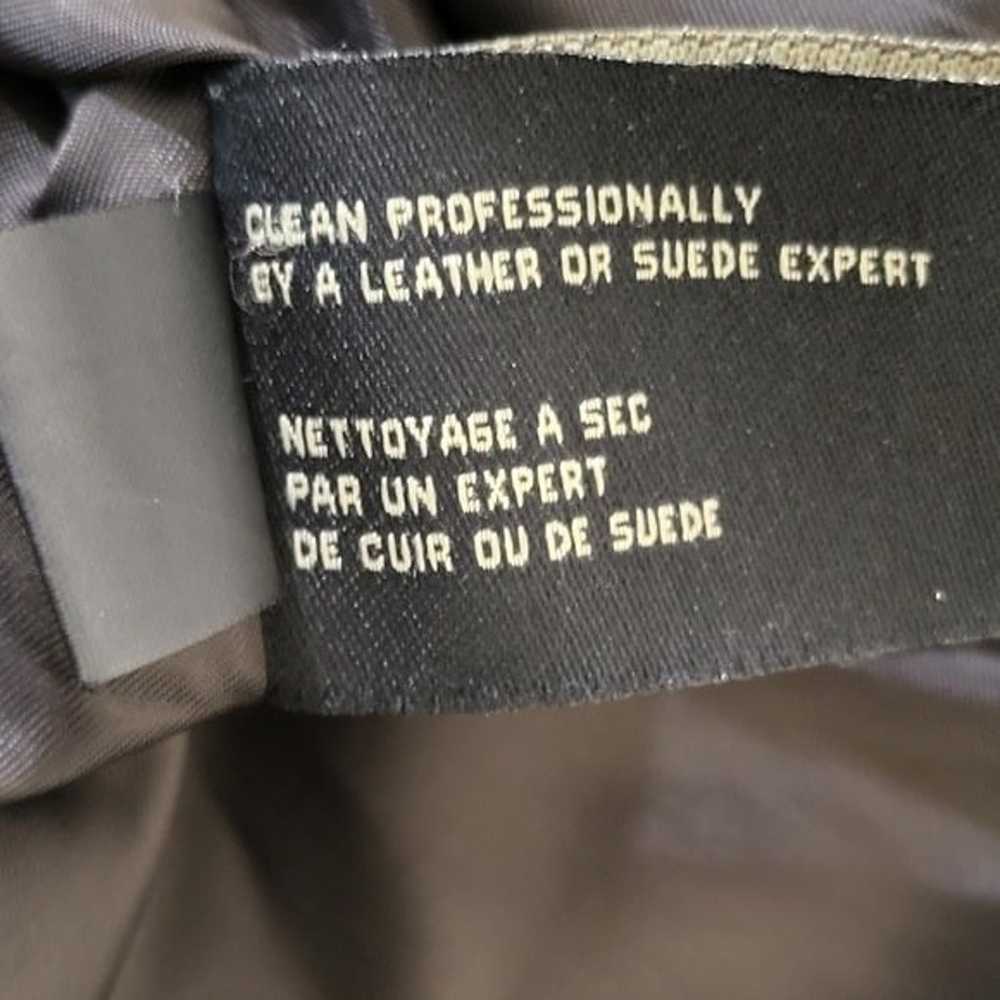 Cole Haan Leather Moto Jacket - image 6
