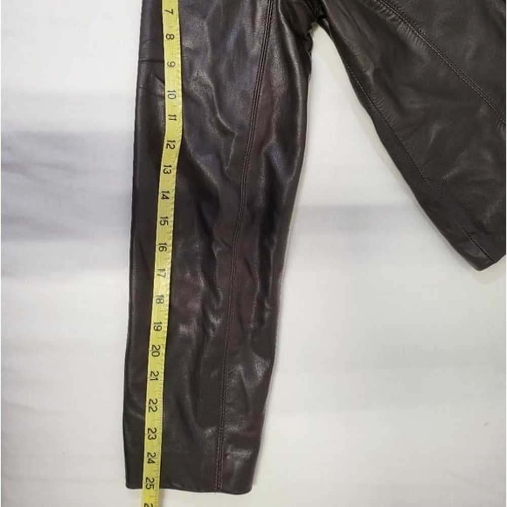 Cole Haan Leather Moto Jacket - image 7