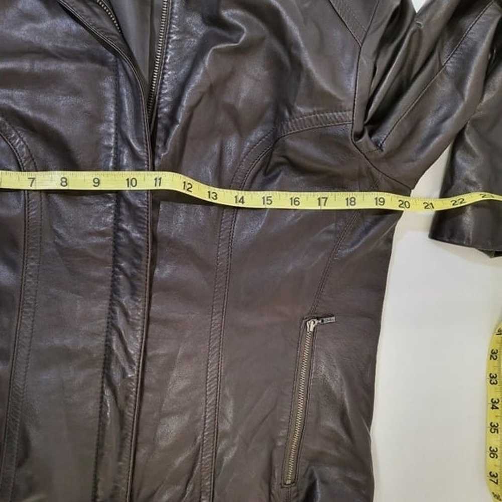 Cole Haan Leather Moto Jacket - image 8