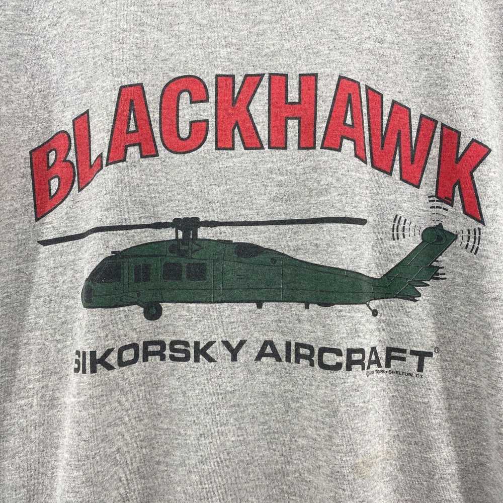 Gildan BLACKHAWK Shirt Men L UH-60 SIKORSKY AIRCR… - image 2