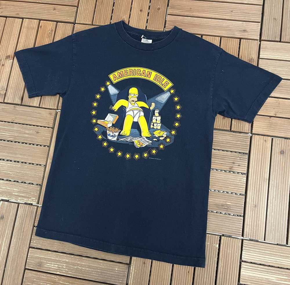 Vintage The Simpsons American Idle Vintage T-Shir… - image 4