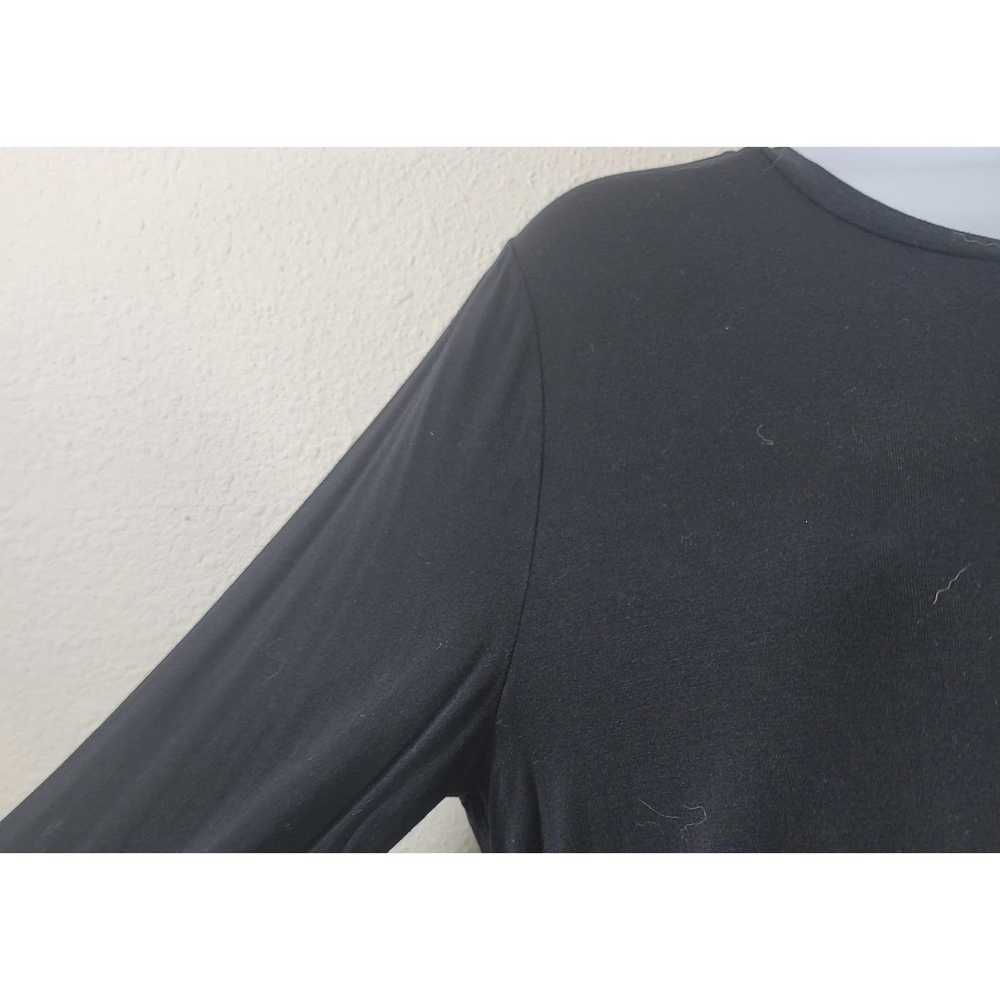 Old Navy Old Navy Black Long Sleeves Round Neck T… - image 5