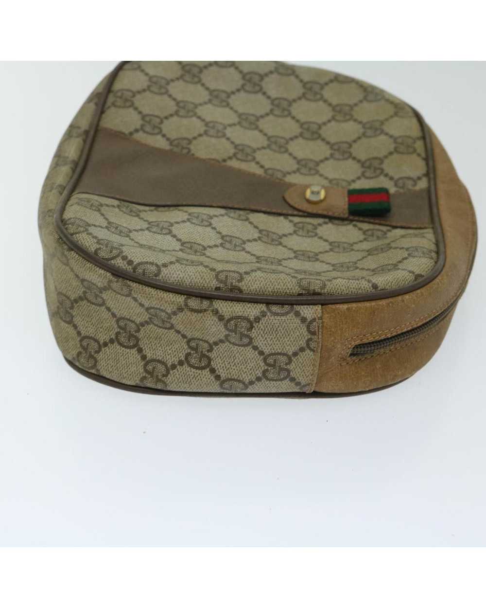 Gucci GG Canvas Clutch Bag in Beige by Italian Lu… - image 4