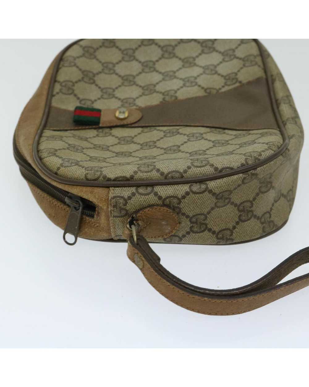 Gucci GG Canvas Clutch Bag in Beige by Italian Lu… - image 5