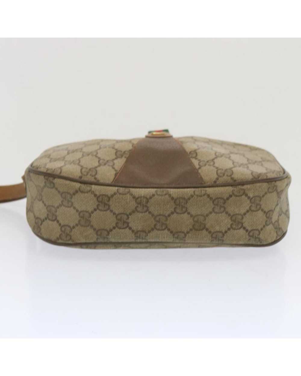 Gucci GG Canvas Clutch Bag in Beige by Italian Lu… - image 8