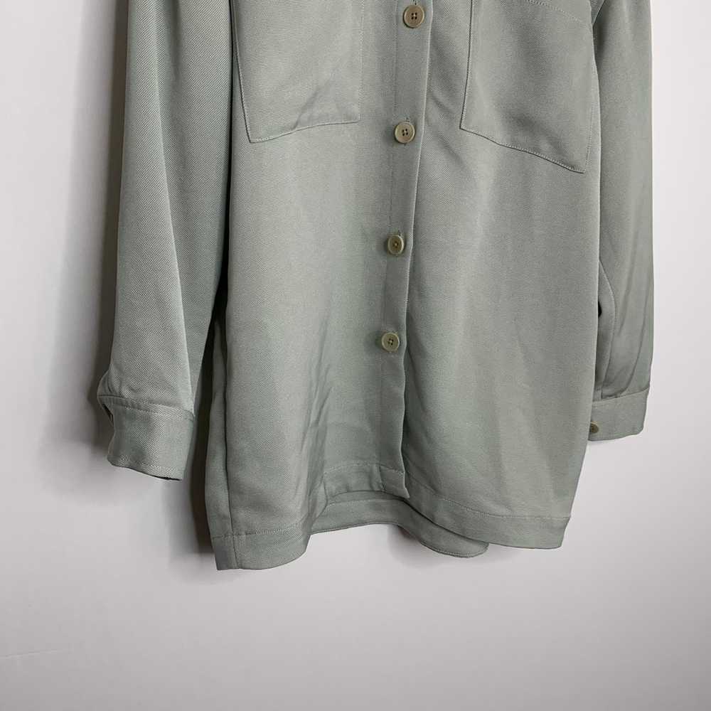 Aritzia Babaton Borna Sage Green Jacket Womens Sm… - image 5