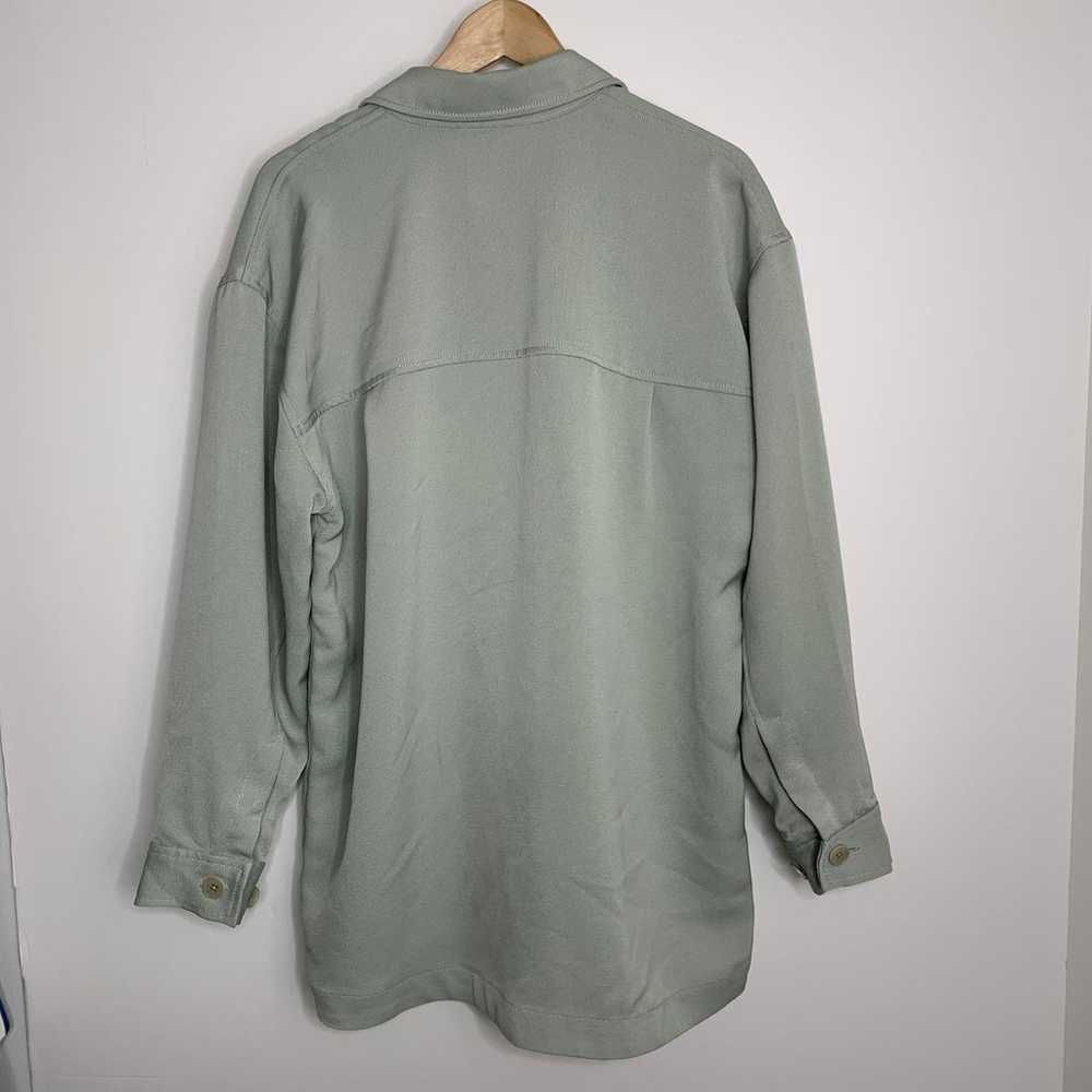 Aritzia Babaton Borna Sage Green Jacket Womens Sm… - image 9