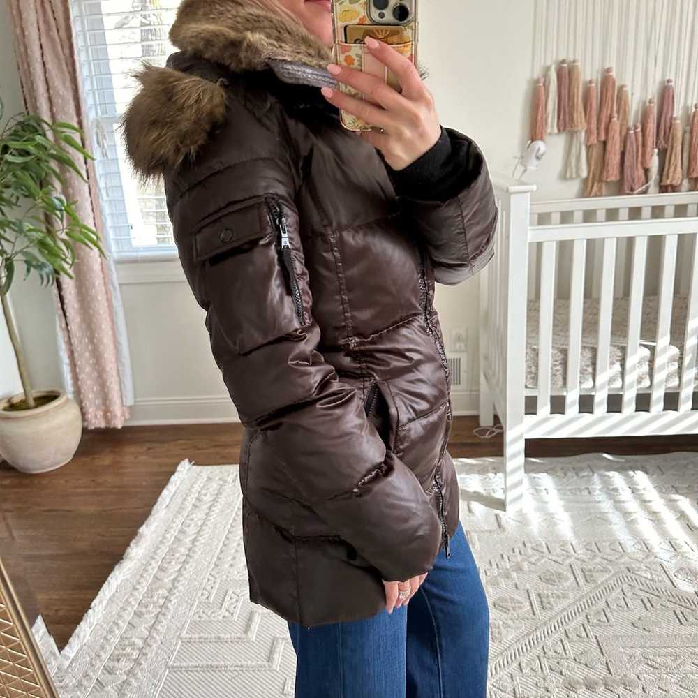 S13/NYC Chalet Duck Down Faux Fur Alps Puffer Jac… - image 3