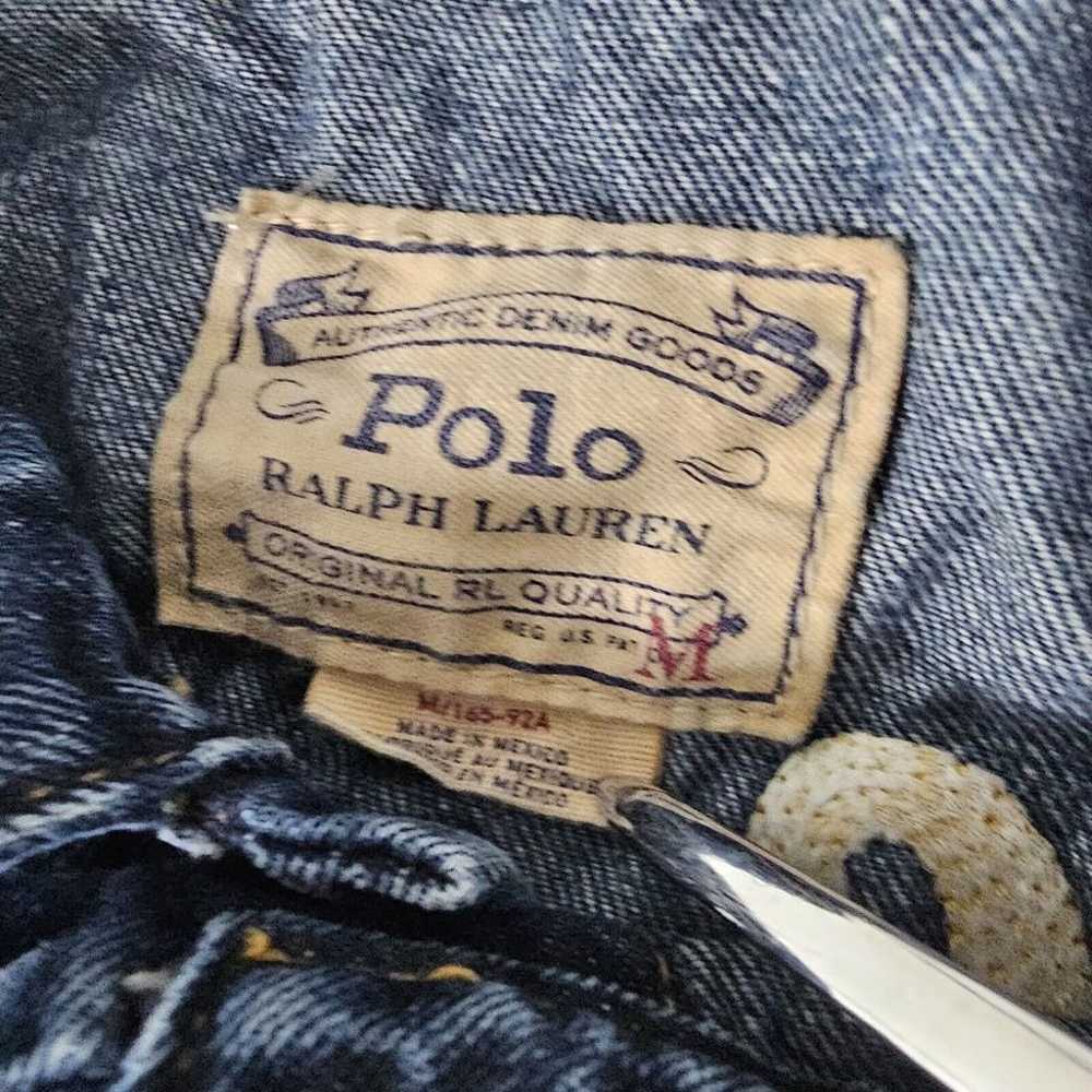 Polo Ralph Lauren Embroidered Denim Jacket Women'… - image 4