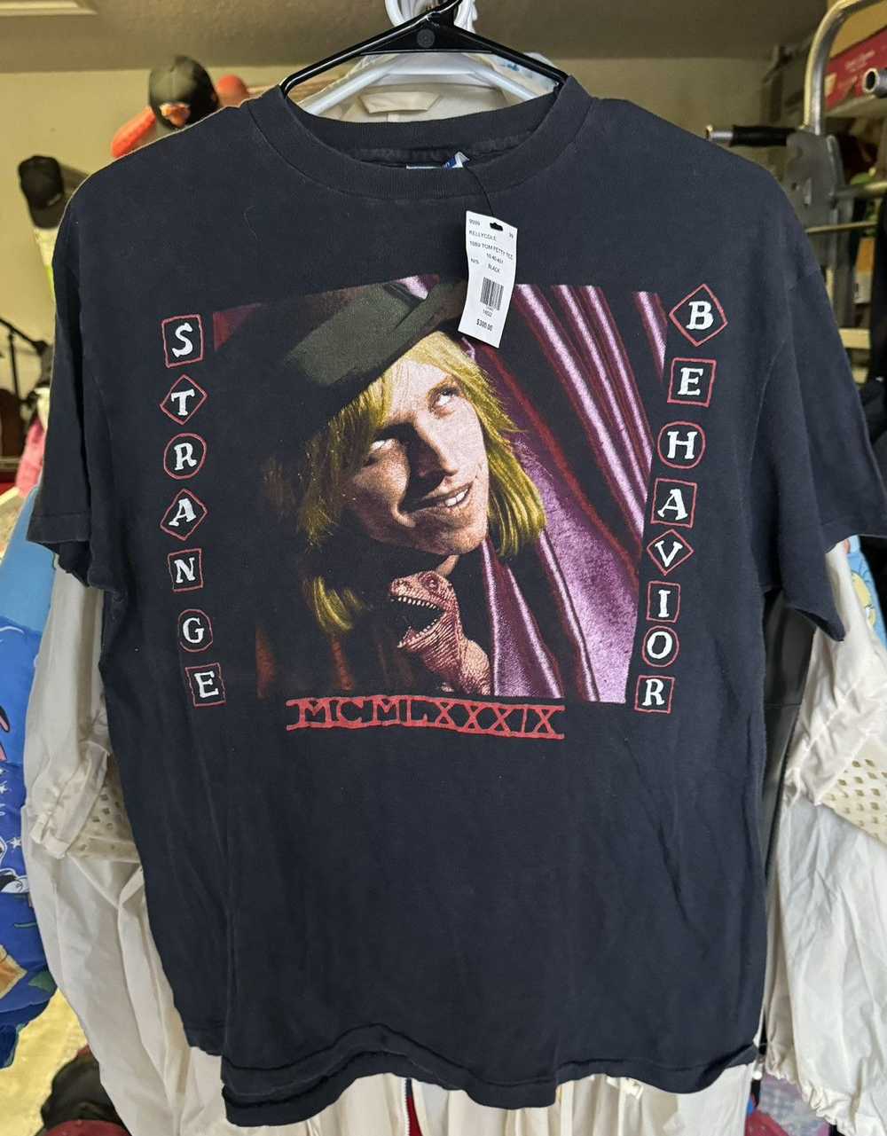 Hanes 1989 Tom Petty Strange Behavior shirt - image 1