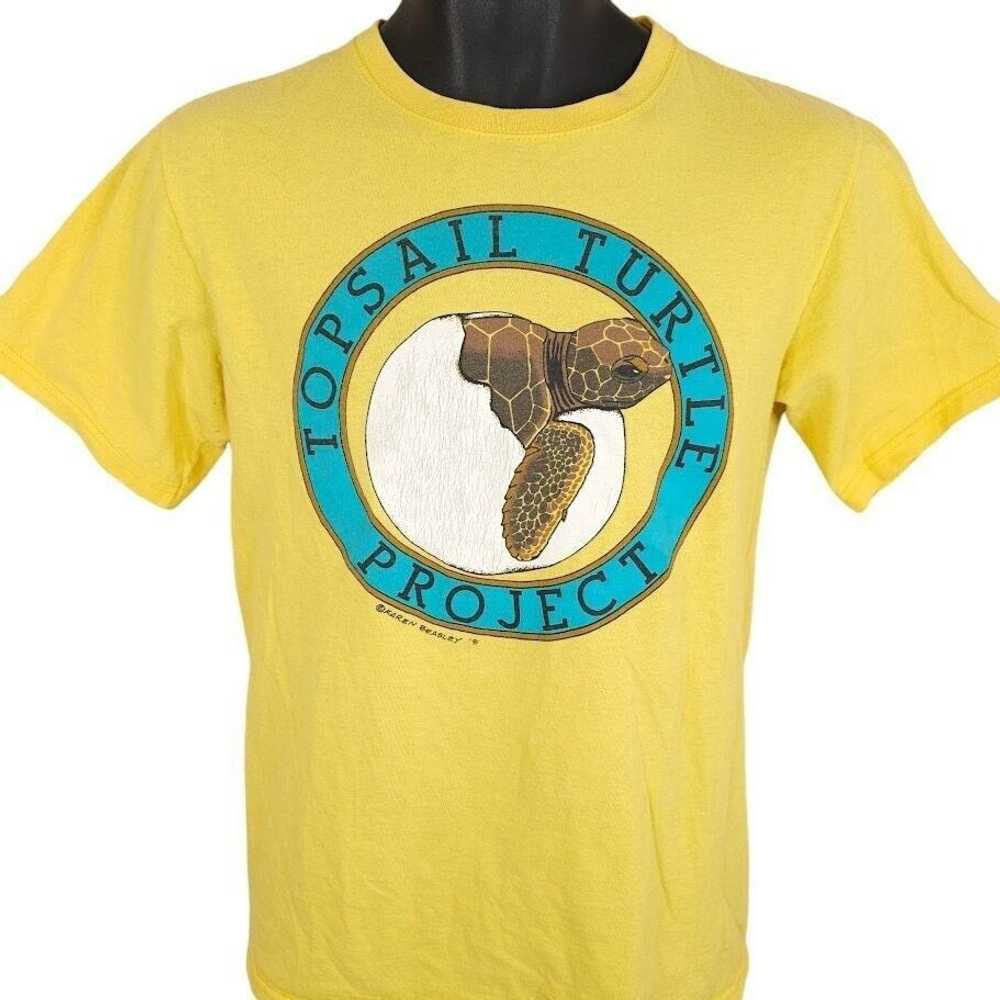 Vintage Vintage Sea Turtle T Shirt Mens Size Smal… - image 1