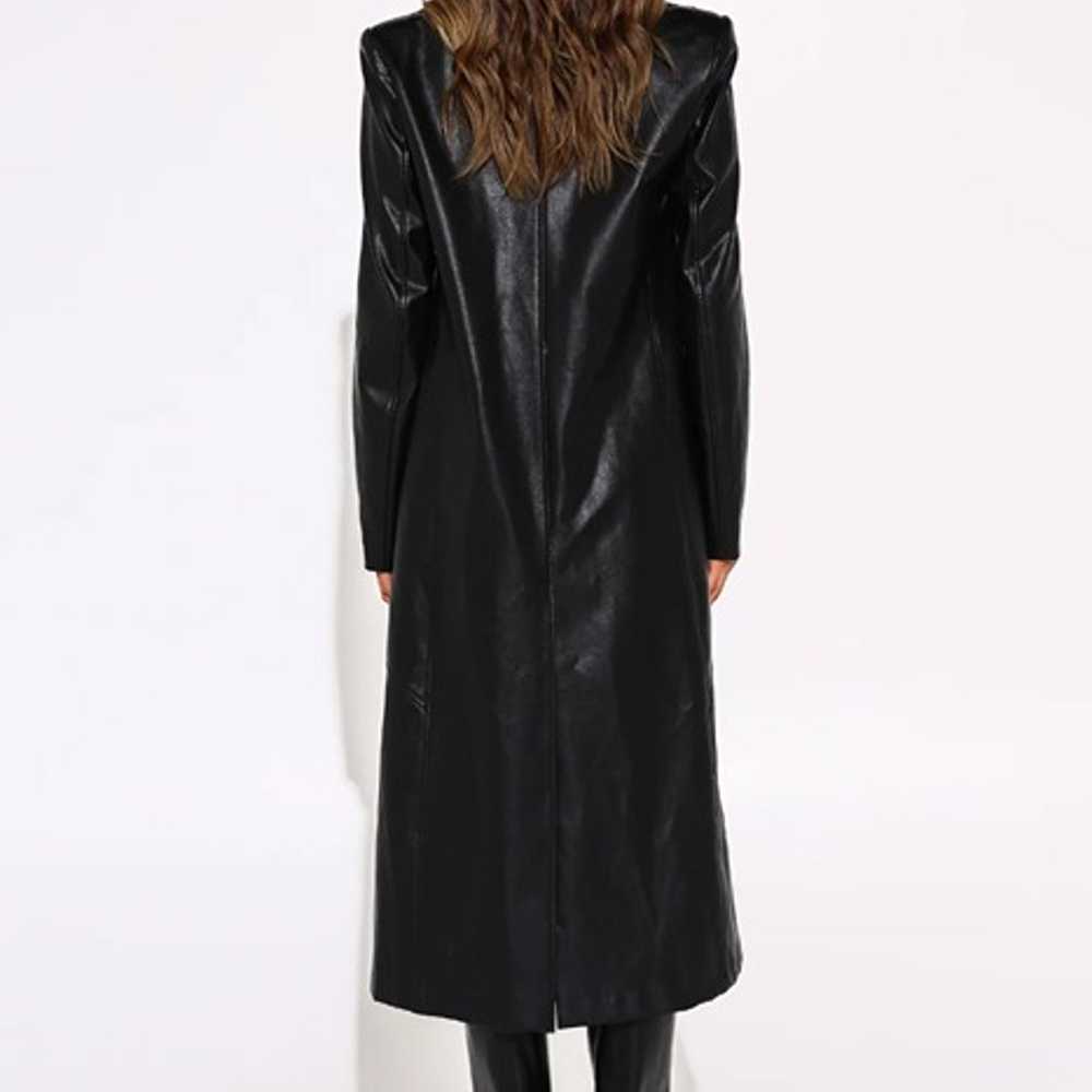 BY.DYLN Melani Faux Leather Trench Coat - image 2