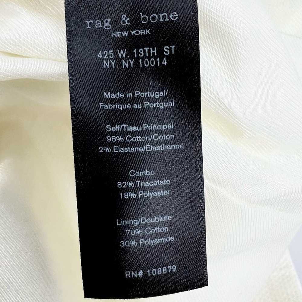 Rag & Bone Redgrave Blazer in Vanilla Sz 8 - image 8