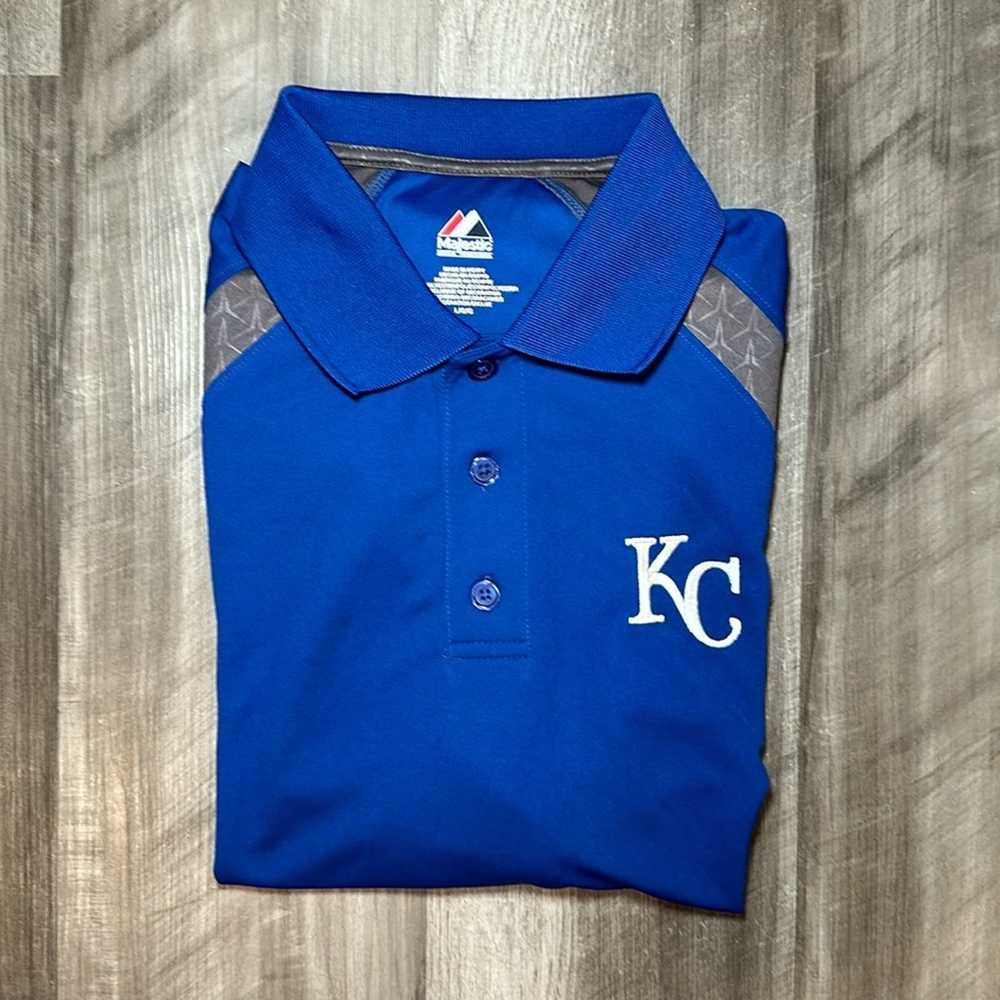 Majestic Kansas City Royals Majestic Polo - Large - image 1