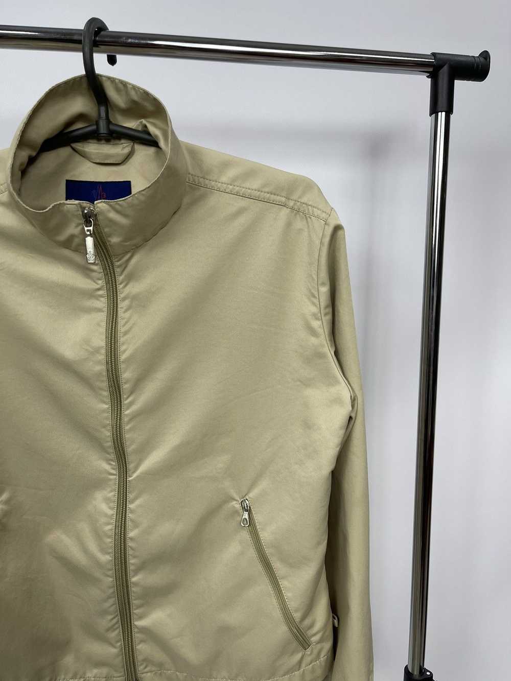 Moncler Moncler Jacket Size 2 Vintage 90s Beige Z… - image 2