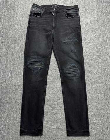 Amiri jeans mx1 leather - Gem