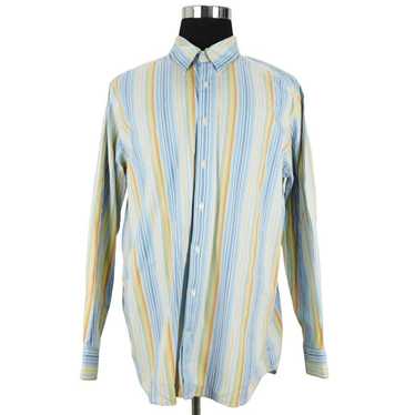 J. Ferrar J Ferrar Cotton Long Sleeve Button Shir… - image 1