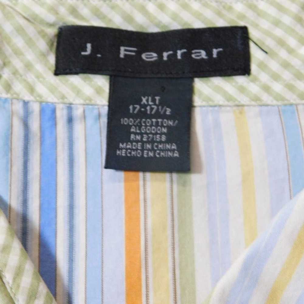 J. Ferrar J Ferrar Cotton Long Sleeve Button Shir… - image 2