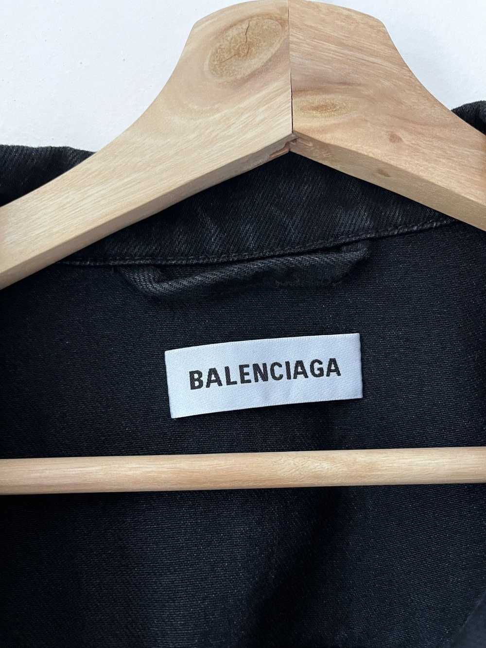 Balenciaga Balenciaga 2016 Swing Denim Jacket - image 2