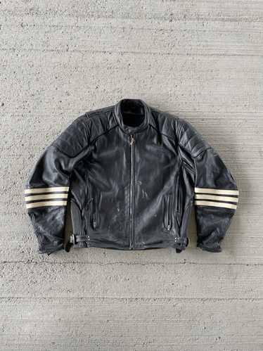 Leather Jacket × Vintage Vintage 90s Power Trip Le