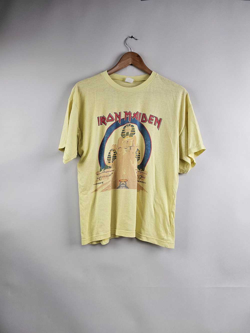 Band Tees × Iron Maiden × Vintage 1984 Iron Maide… - image 10