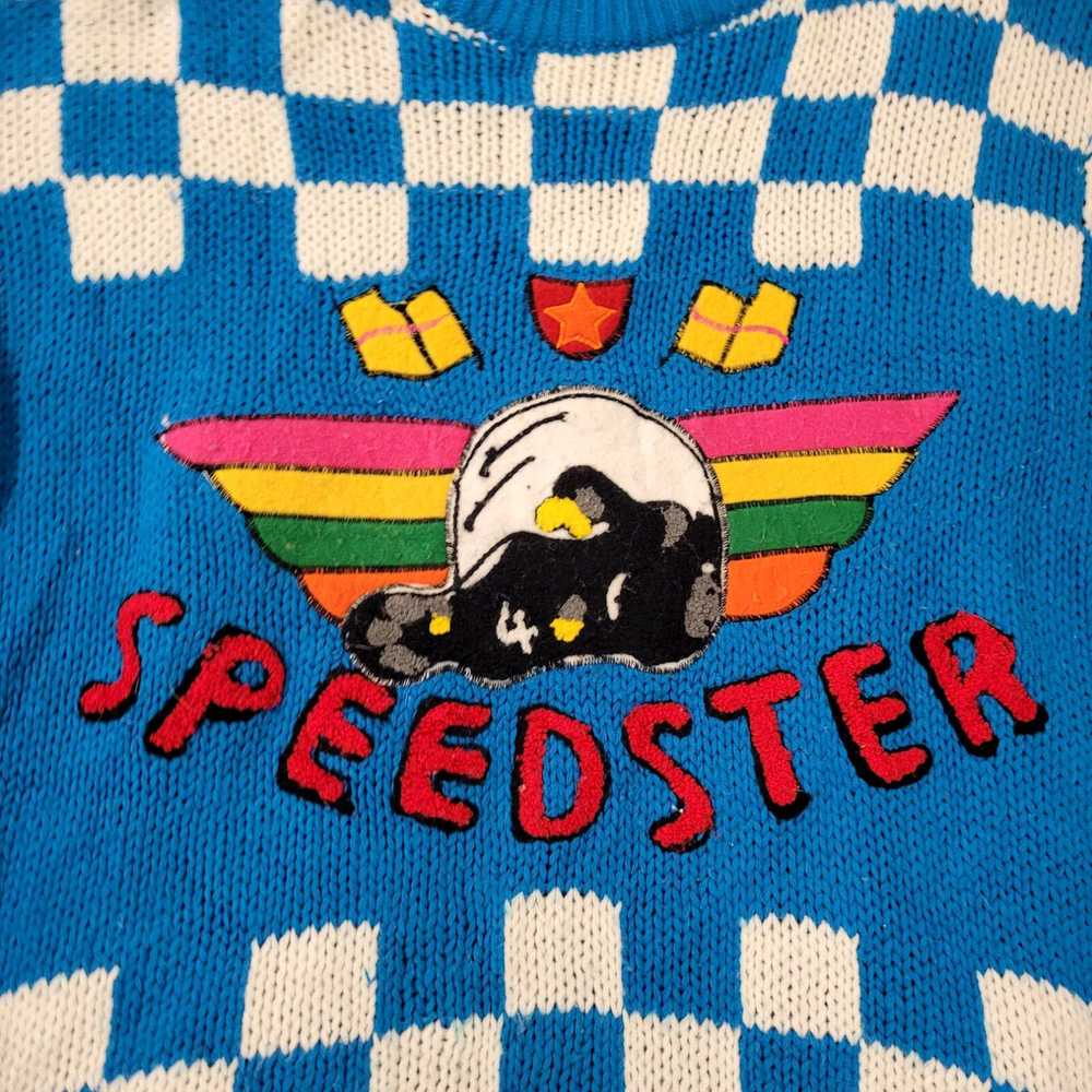Vintage Vintage 1987 Speedster Checker Race Flag … - image 3