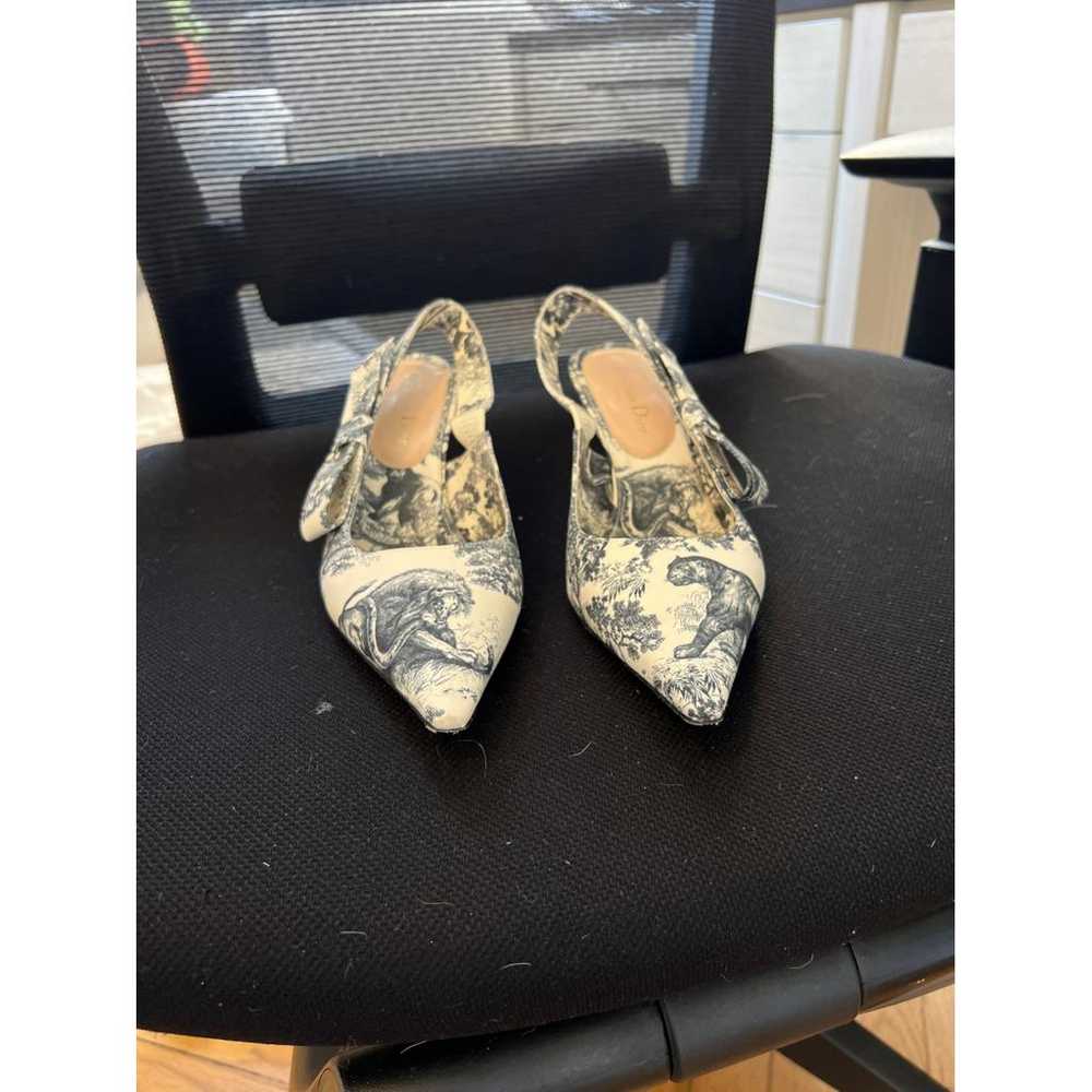 Dior Cloth heels - image 4