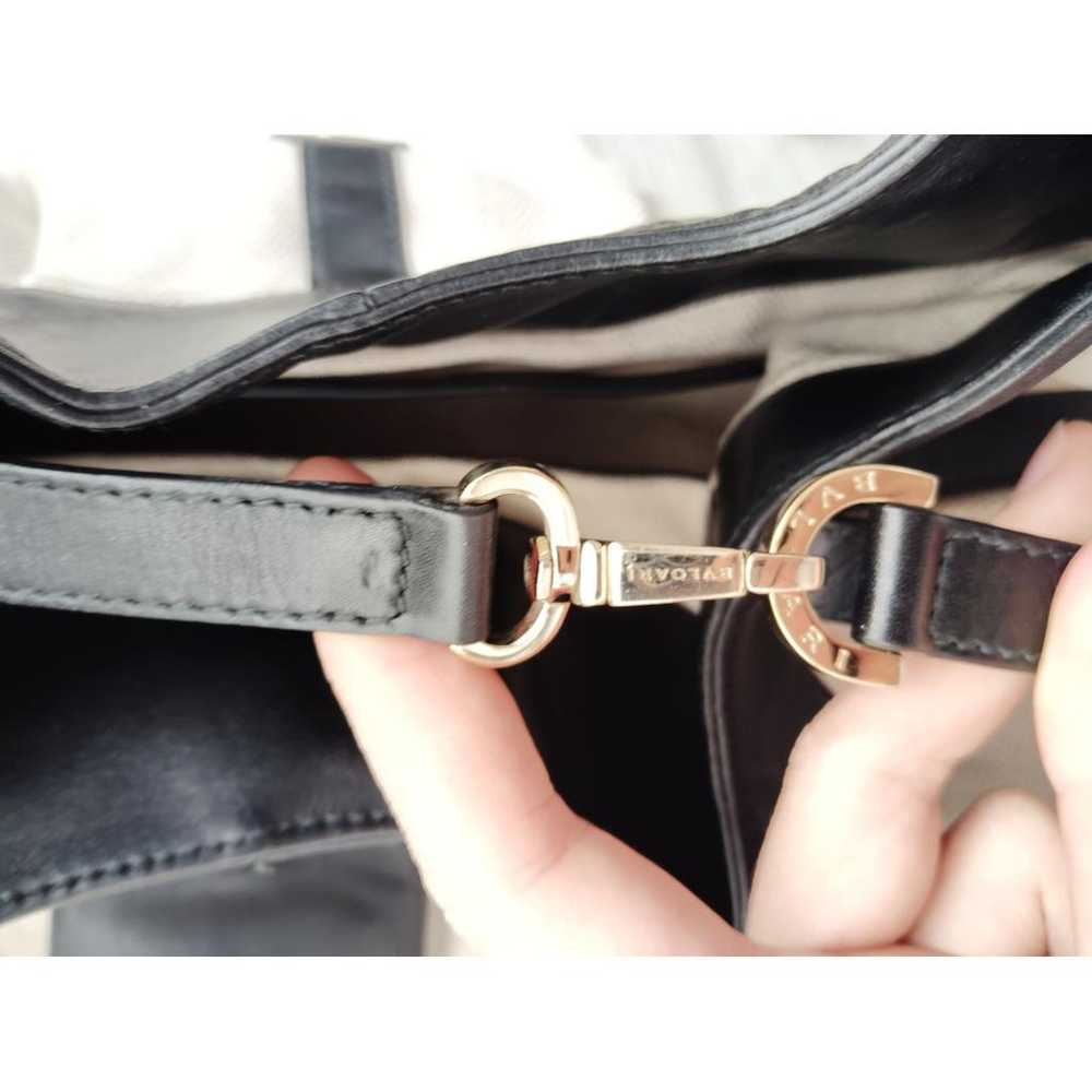 Bvlgari Chandra leather handbag - image 6