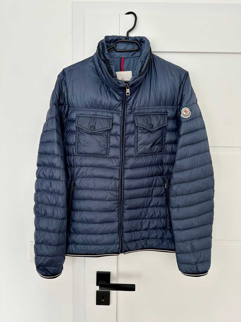 Moncler MONCLER down navy blue micro quilted - image 1