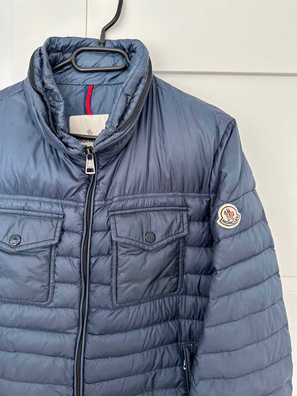 Moncler MONCLER down navy blue micro quilted - image 8