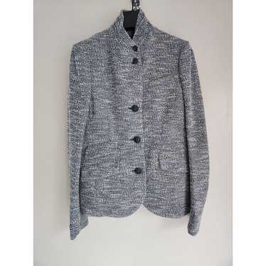 Rag & Bone Slade Tweed Jacket Blazer Size 2 Navy … - image 1