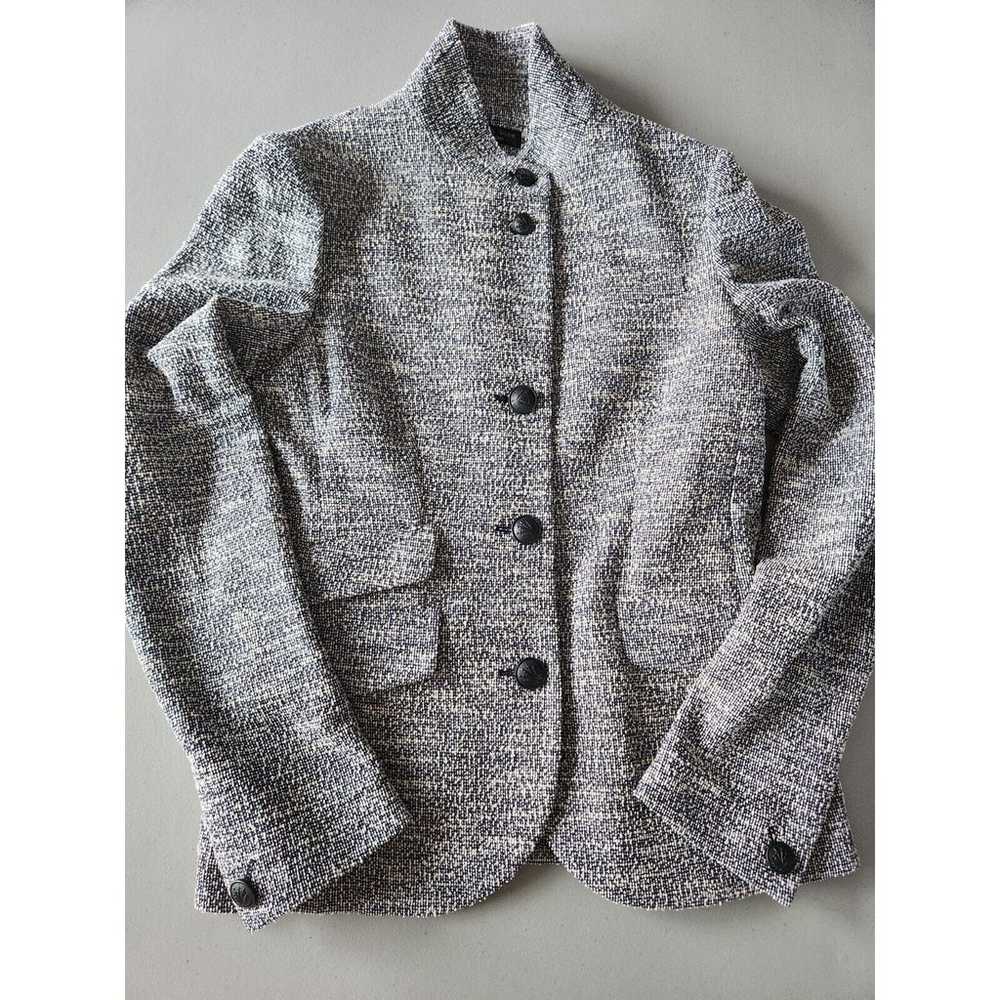 Rag & Bone Slade Tweed Jacket Blazer Size 2 Navy … - image 3