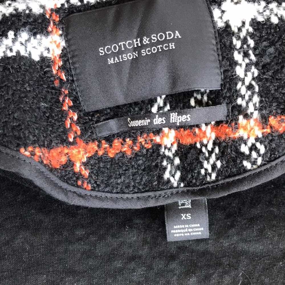Scotch and Soda wool tweed coat XS - image 10