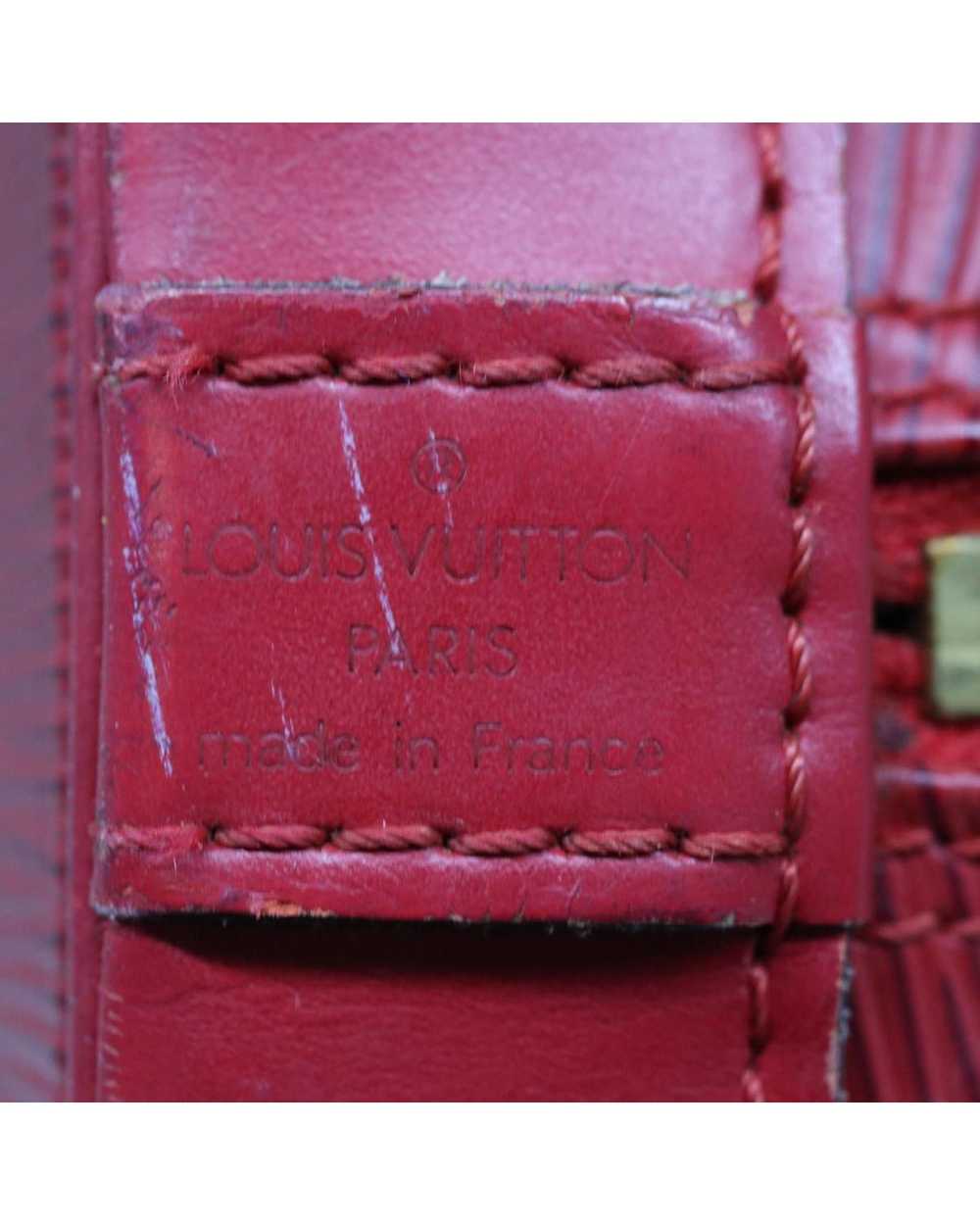 Louis Vuitton Red Epi Leather Hand Bag with Acces… - image 10