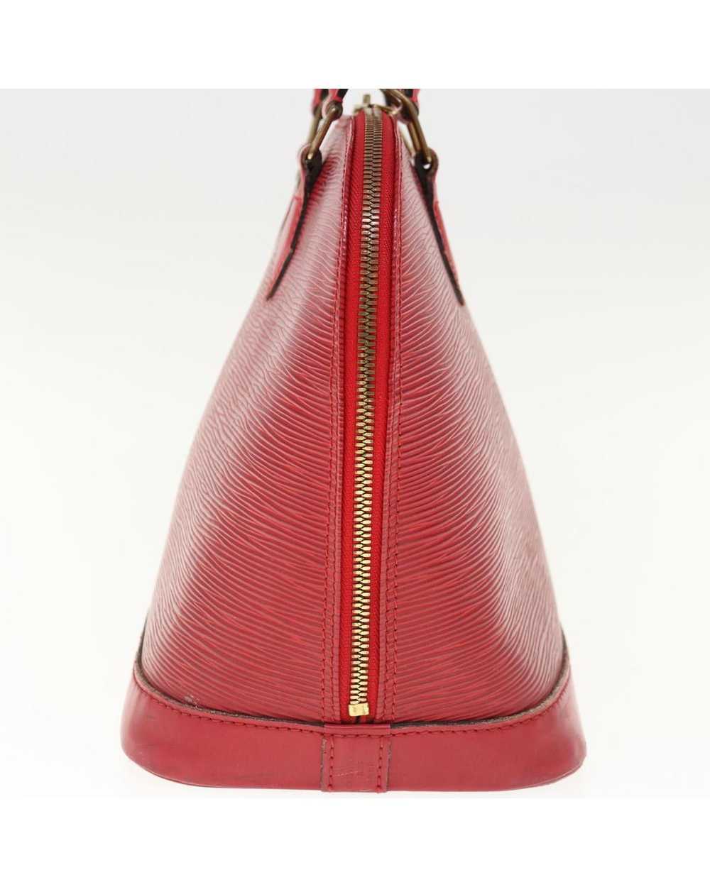 Louis Vuitton Red Epi Leather Hand Bag with Acces… - image 3