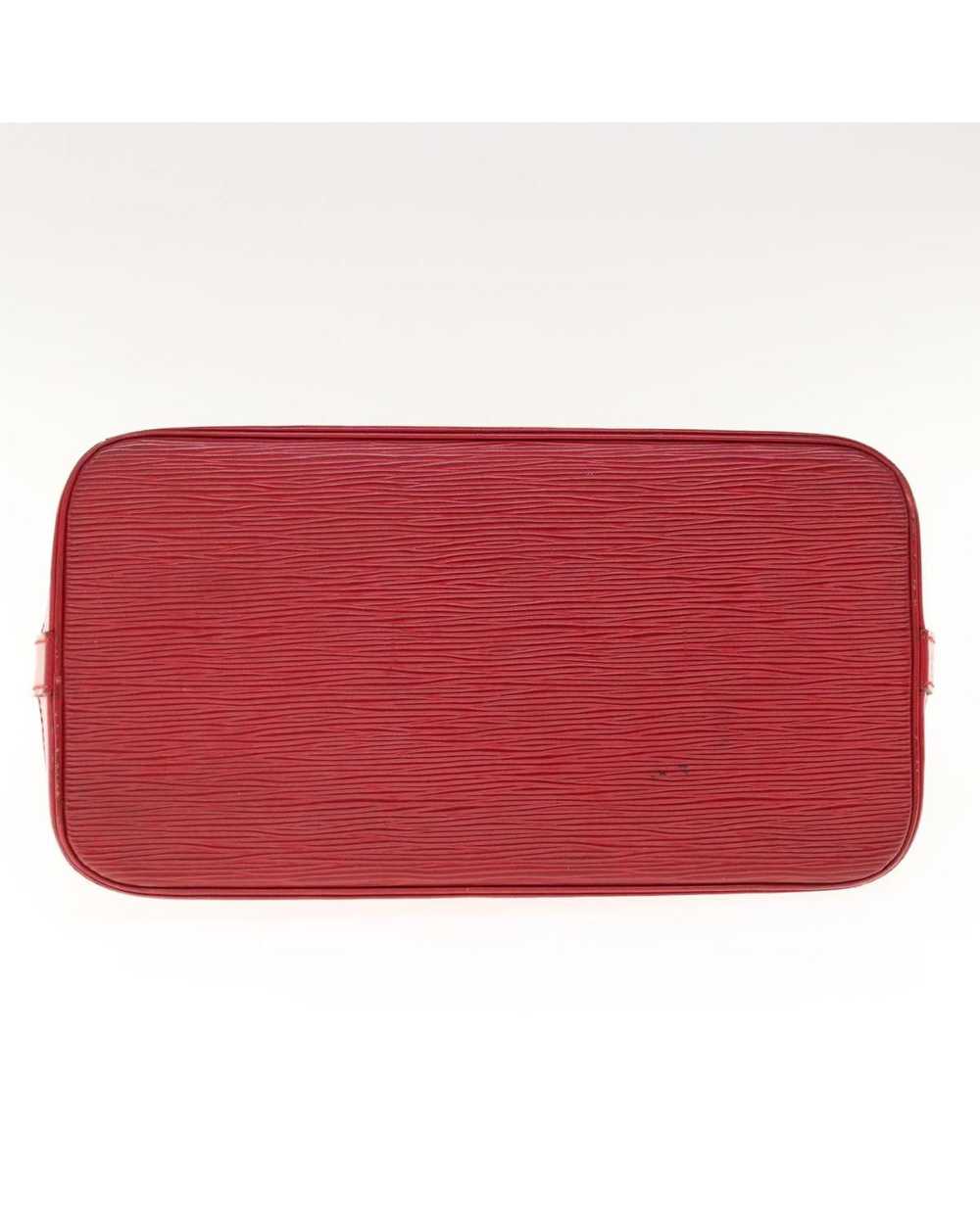 Louis Vuitton Red Epi Leather Hand Bag with Acces… - image 5