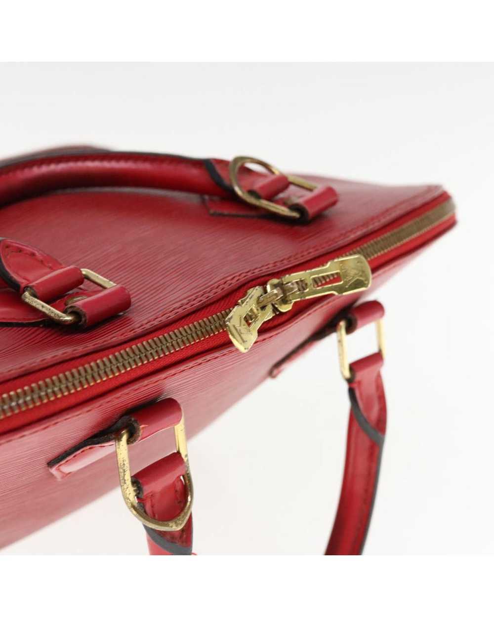 Louis Vuitton Red Epi Leather Hand Bag with Acces… - image 6