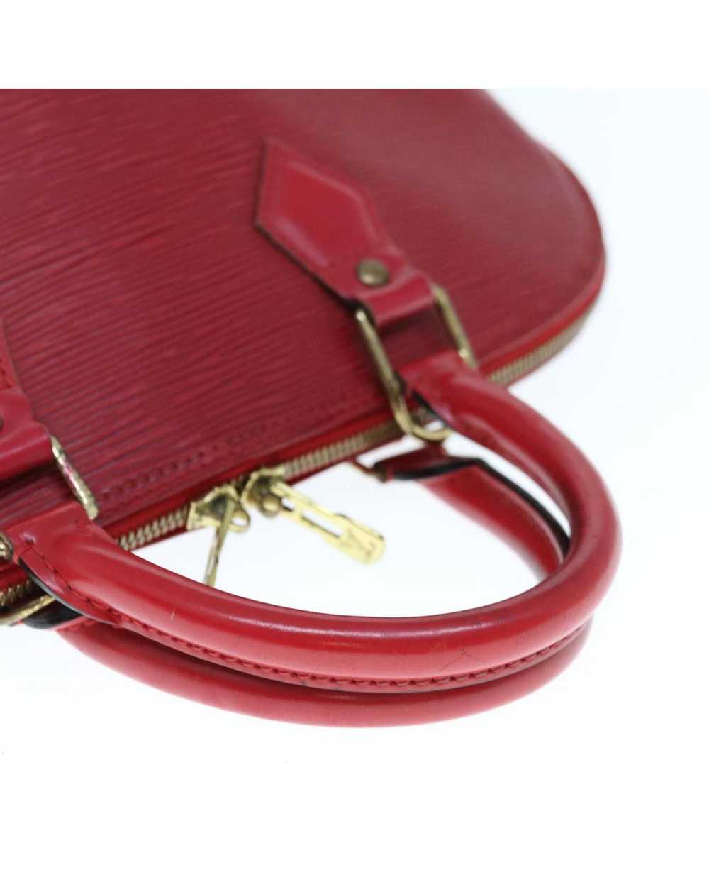 Louis Vuitton Red Epi Leather Hand Bag with Acces… - image 7