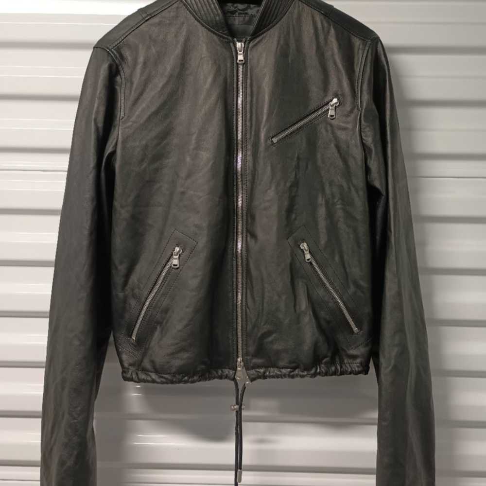 DIESEL BLACKGOLD Leather Jacket Size/48 (M)/Sheep… - image 3